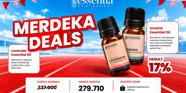 Merdeka Deals: Bundling Essential Oil Diskon 17% di Gaya Spa Wellness