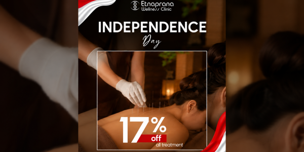 Promo Kemerdekaan Etnaprana Wellness Clinic: Semua Treatment Diskon 17%
