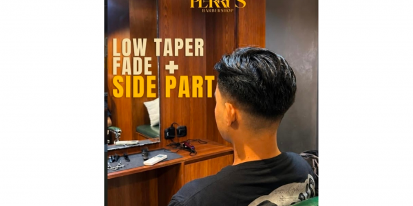 Tampil Klasik Namun Tetap Stylish? Coba Low Taper Fade and Side Part Hairstyles
