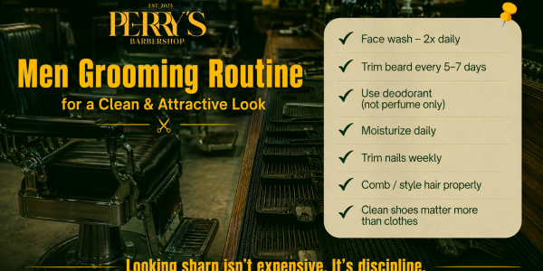 7 Men Grooming Routine: Tips Pria Tampil Rapi dan Percaya Diri