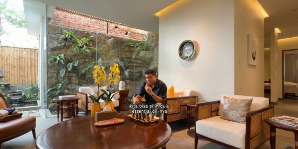 Kreator Taufik Effendi Ambil Java Lulur Package di Gaya Spa Setiabudi, Bikin Betah